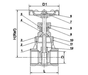 91香蕉网站下载闸阀尺寸图